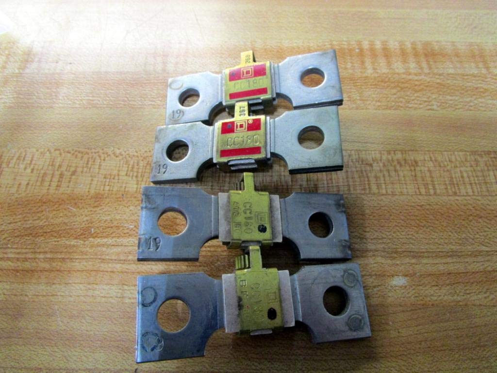 Square D CC180.0 Overload Thermal Heater Unit CC180 (Pack of 2)