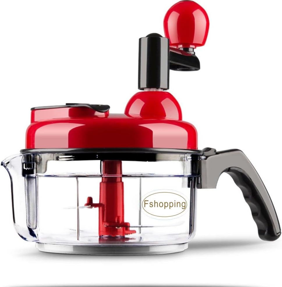 hand crank food processor chopper