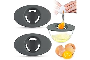 Must-Have 2PCS Silicone Egg White Separator
