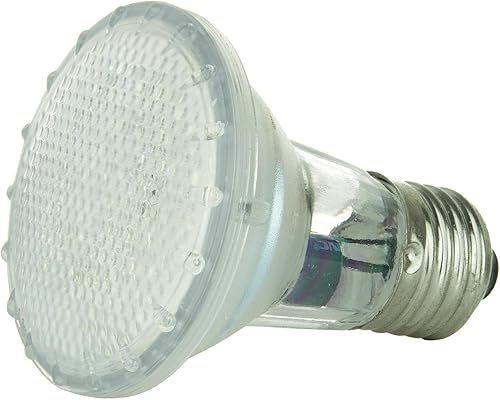 Miniatura 4 de Sunlite - Bombilla LED PAR20 amarilla reflectora, 2 vatios, 120 voltios, base media, vida útil de la lámpara de 30.000 horas, 30 lúmenes, inundación