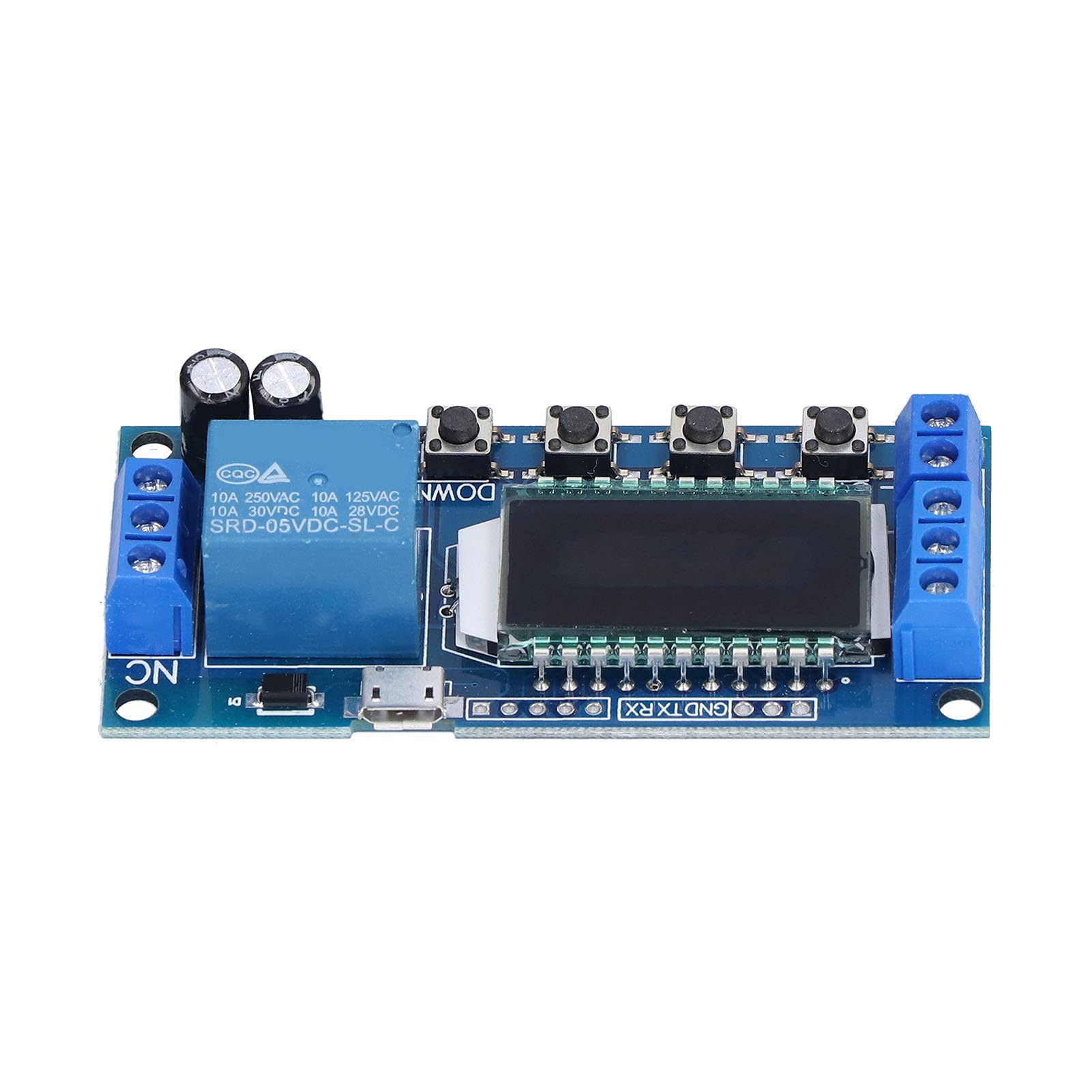 Timer Vertragingsrelais XY-LJ02 Cyclus Trigger Vertraging