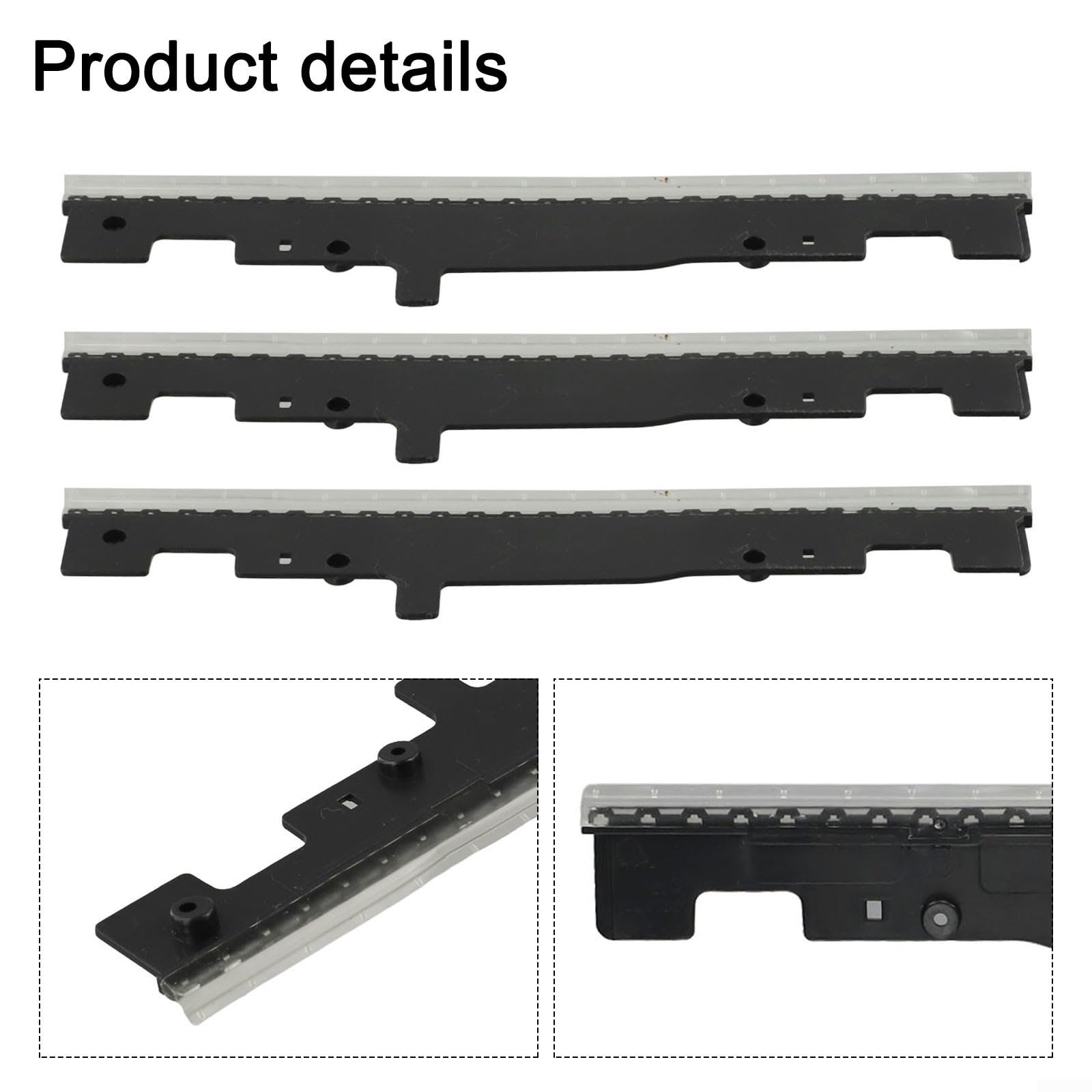 Bande D'essuie-glace De Rechange Pour Tineco 2.0 Slim - En Plastique Et Caoutchouc - Pour Nettoyage Sols Bois, Carrelage, Stratifié