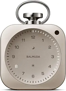 【公式】バルミューダ The Clock BALMUDA ザ クロック アルミニウム 睡眠 目覚まし 時計（DSC01-CG） | 2026年発売 リモートワーク 置き時計 タイマー ホワイトノイズ リラックス 快眠 おしゃれ インテリア オブジェ
