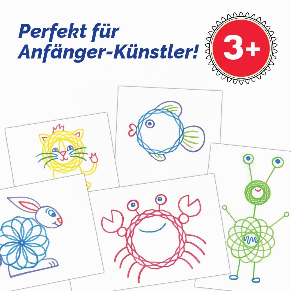 Spirograph Jr., Mehrfarbig, Assorted