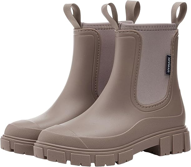 Boots Gummistiefel Weite Waden Gummistiefel Winterschuhe FÃ¼r
