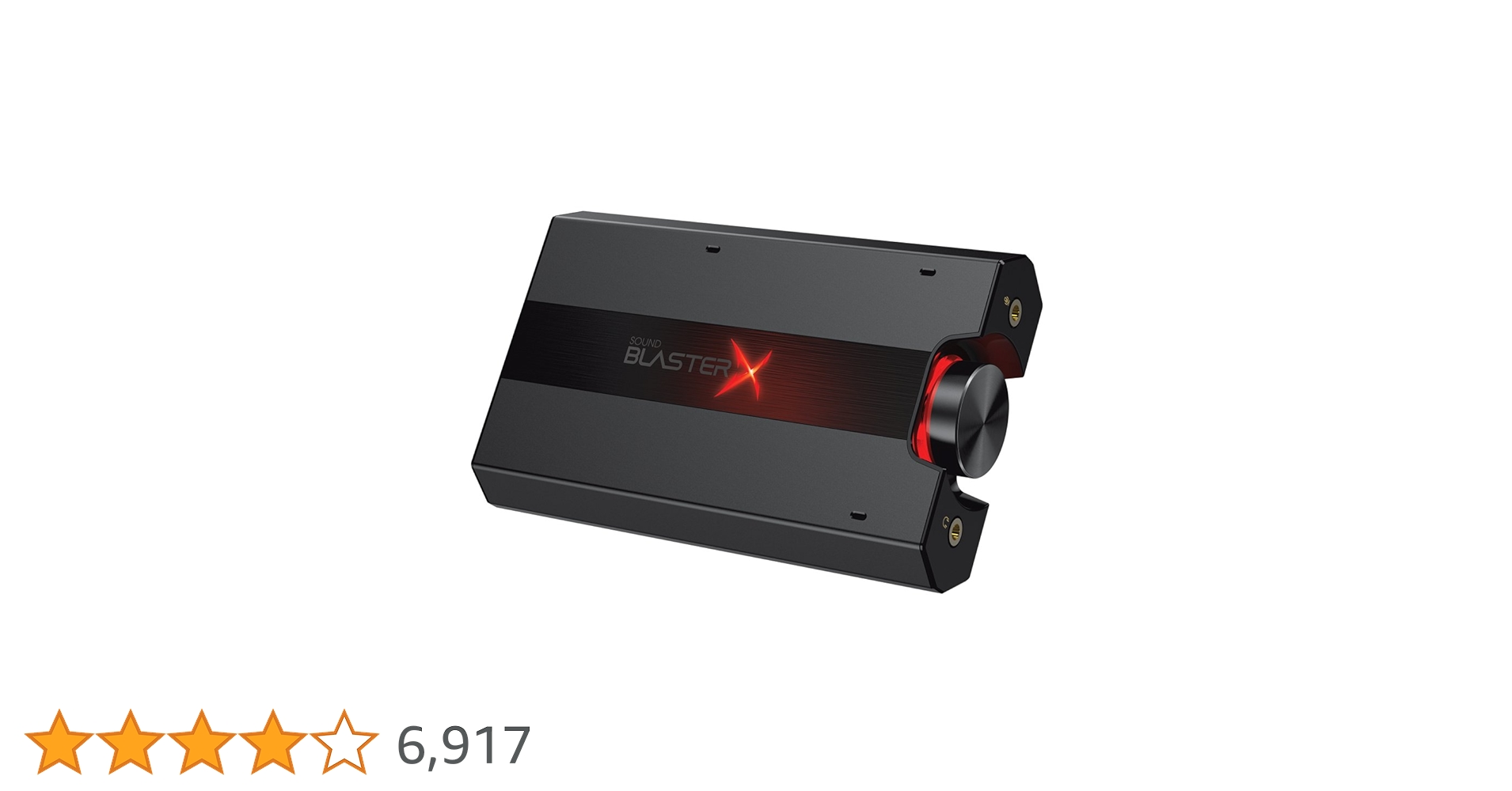 PlayStation4 - CREATIVE SOUND BLASTER X G5 PC PS4用 Creative Sound BlasterX G5 7.1 Headphone Surround HD Audio