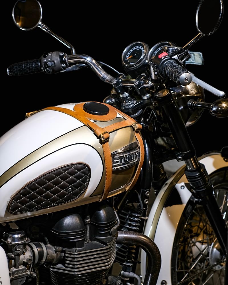 Amazon.com: Trip Machine Company Genuine Leather Motorcycle Fuel
