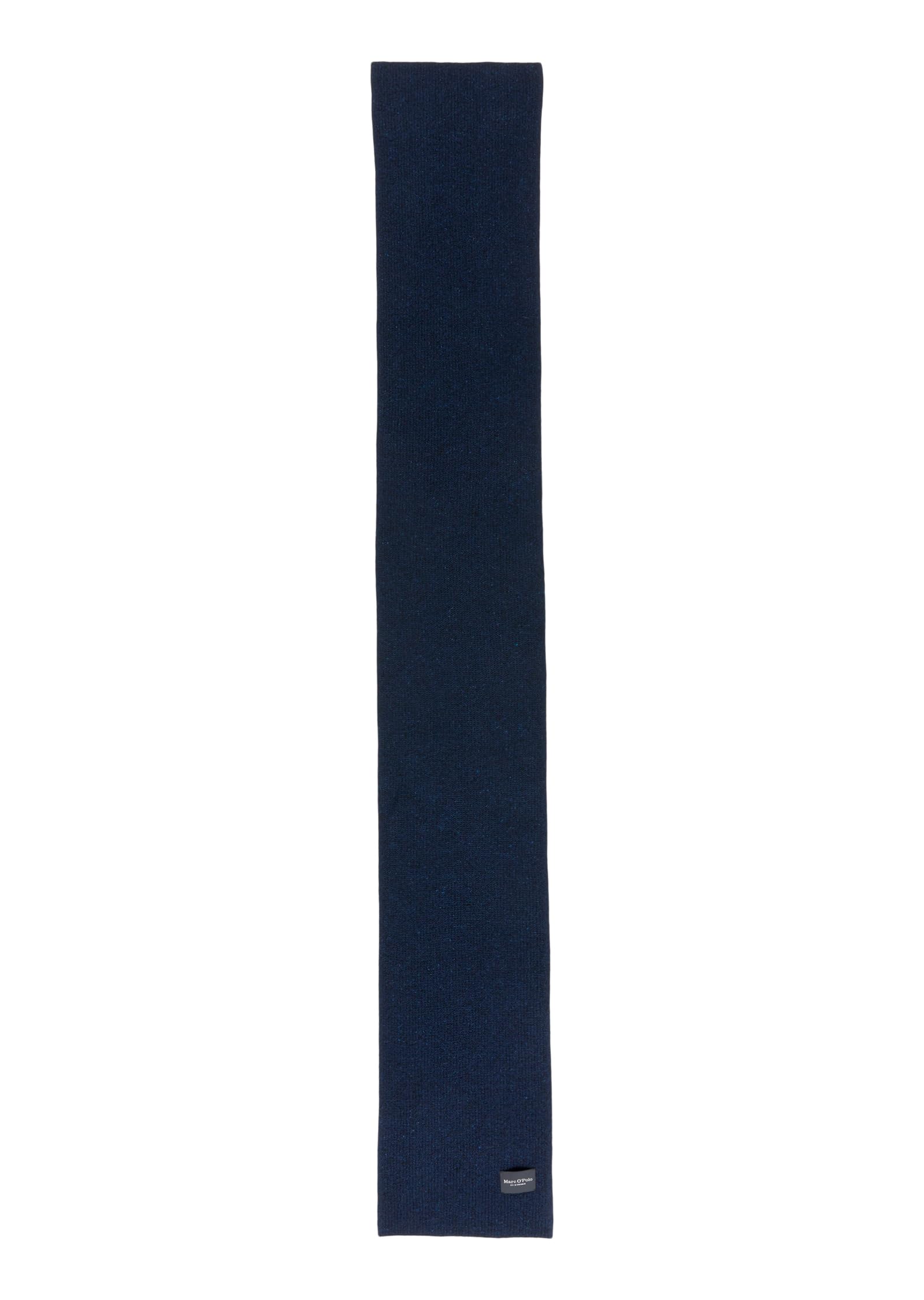 Marc O'Polo Men's Knitted Wool Mix Winter Scarf Dark Navy One Size
