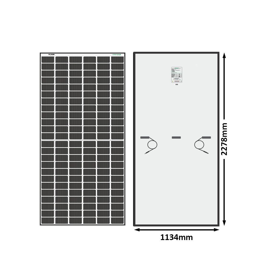 Loom Solar 550W Bifacial Panels - 30 Year Warranty -2 Loom Solar 550W Bifacial Panels - 30 Year Warranty -2