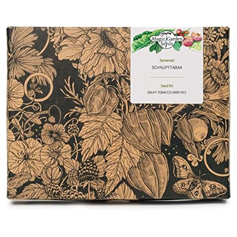 Snuff Tobacco Seed Kit Gift Box Cover