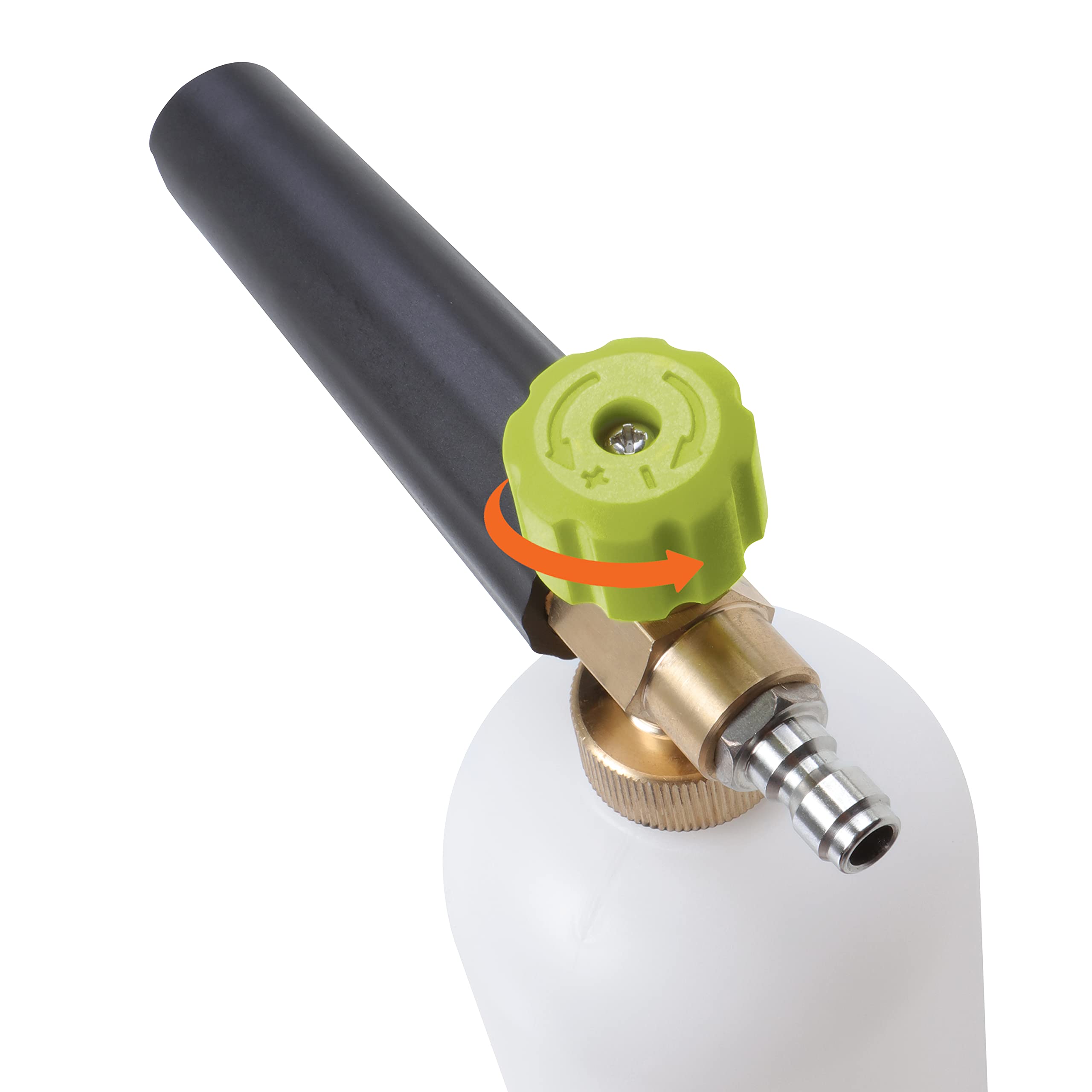 Sun Joe SPX-FC34-PRO - Cannone in schiuma per idropulitrici elettriche serie SPX, 36 ml, connettore rapido da 1/4", ugello a spruzzo regolabile, colore: Bianco