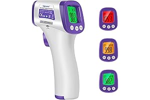 No-Touch Digital Infrared Forehead Thermometer for Adults Kids Home Medical