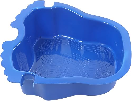 Miniatura 5 de Cuenca de baño para remojar pies, tamaño grande, resistente al desgaste, de plástico, ligera y portátil, para piscina, hogar