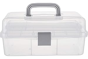 Tosnail 12-Inch 3 Tray Tackle Box