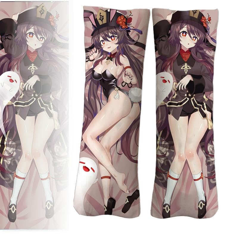 Anime Body Pillow Hentai Throw Pillow Waifu Pillow Custom Body Pillow Case 2-Side Print Pillow Case 59 in X 19.6 in(Uncensored)