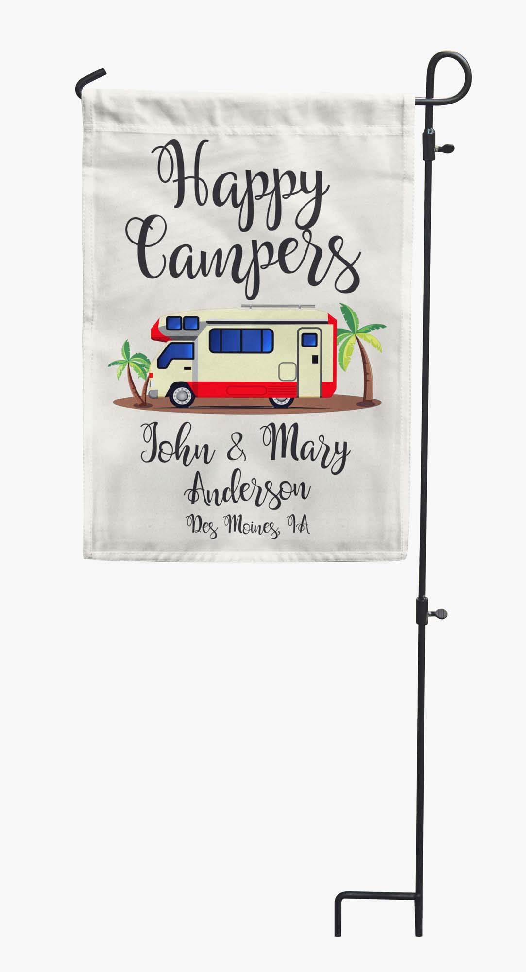 Póster «Glamping Siempre En Casa Dondequiera Que Recorremos El Remolque De Camping Vintage» De