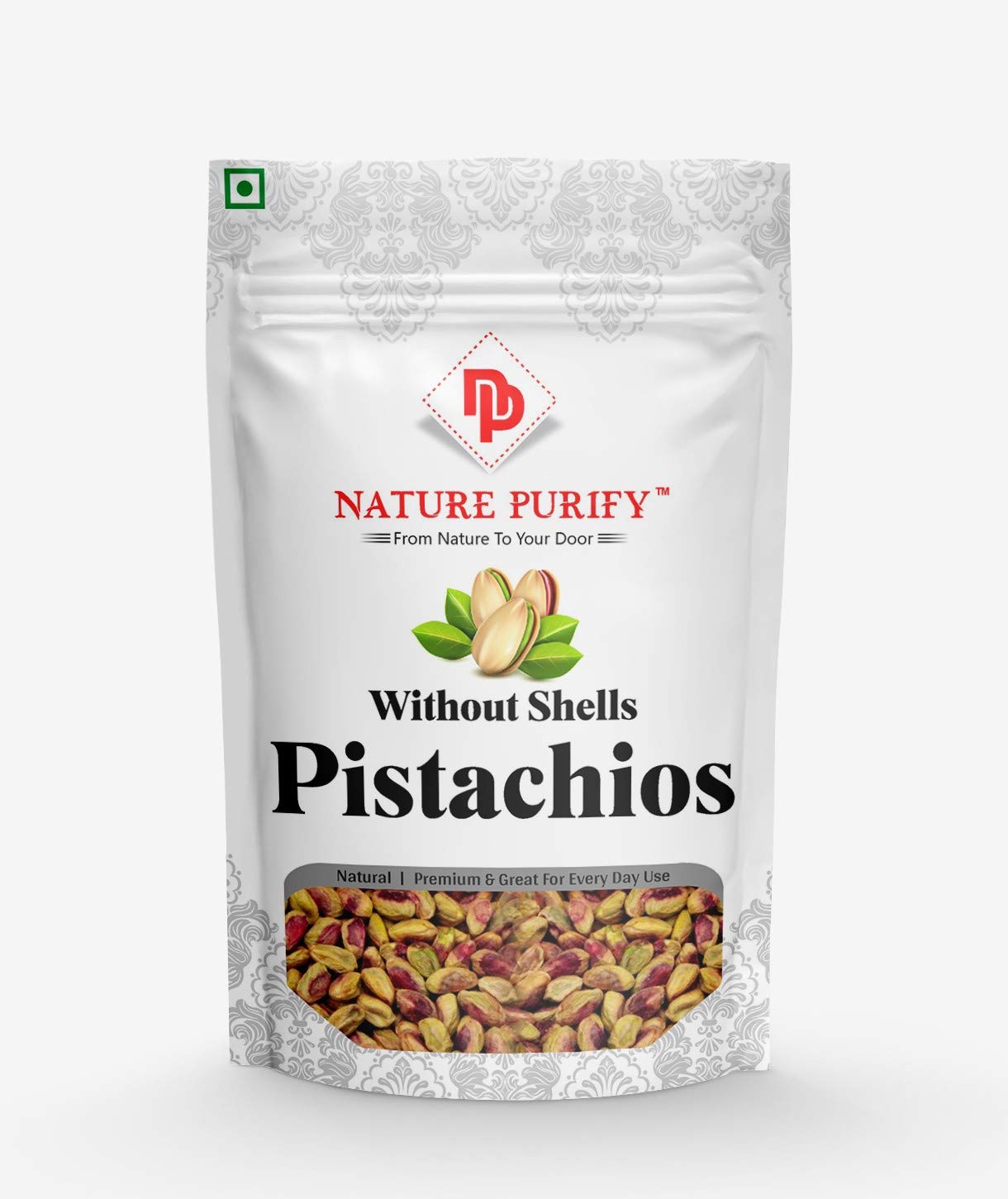 Nature Purify Pista Without Shell | Grade :- Jambo Size-100gm