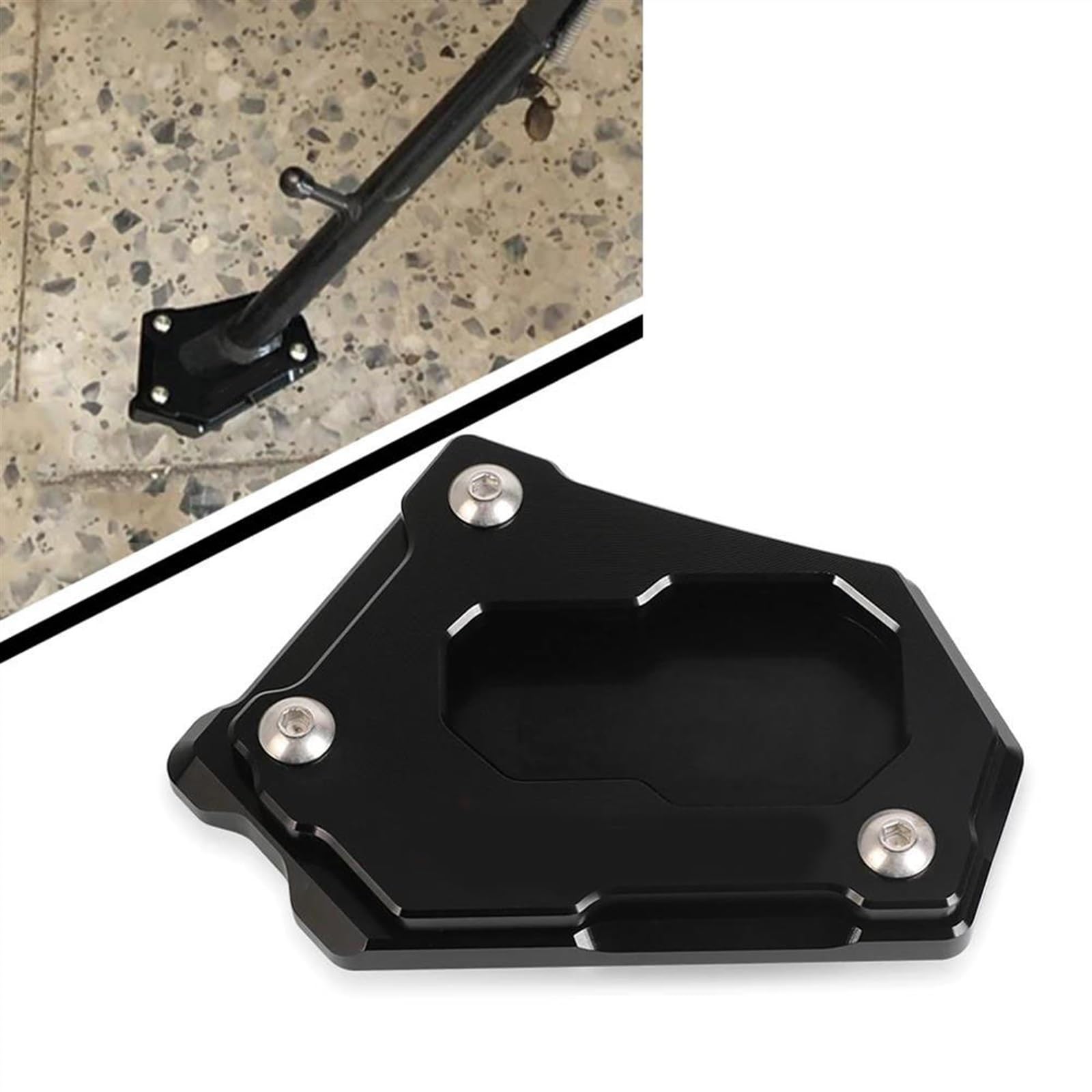 Plaque Extension Béquille Latérale Moto Aramox Pour BMW R1200GS LC 13-16 & Adventure