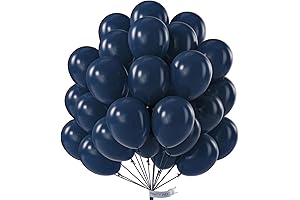 PartyWoo Nile Blue Balloons 12 Inch 50 Pack