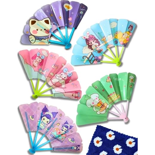 BigBro Folding Fan Set (5 pcs)