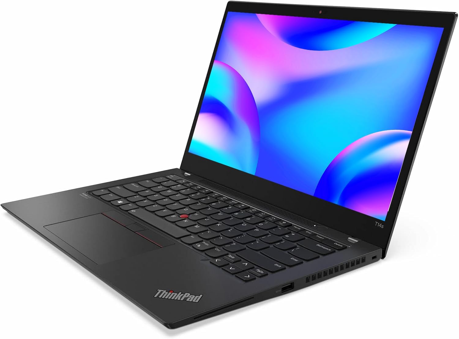 Lenovo Thinkpad T14s Gen 2 Business Laptop, 14" FHD (1920x1080), AMD Ryzen 7 Pro 5850U, 16GB RAM, 512GB SSD, US QWERTY, Windows 11 Pro (Ricondizionato)