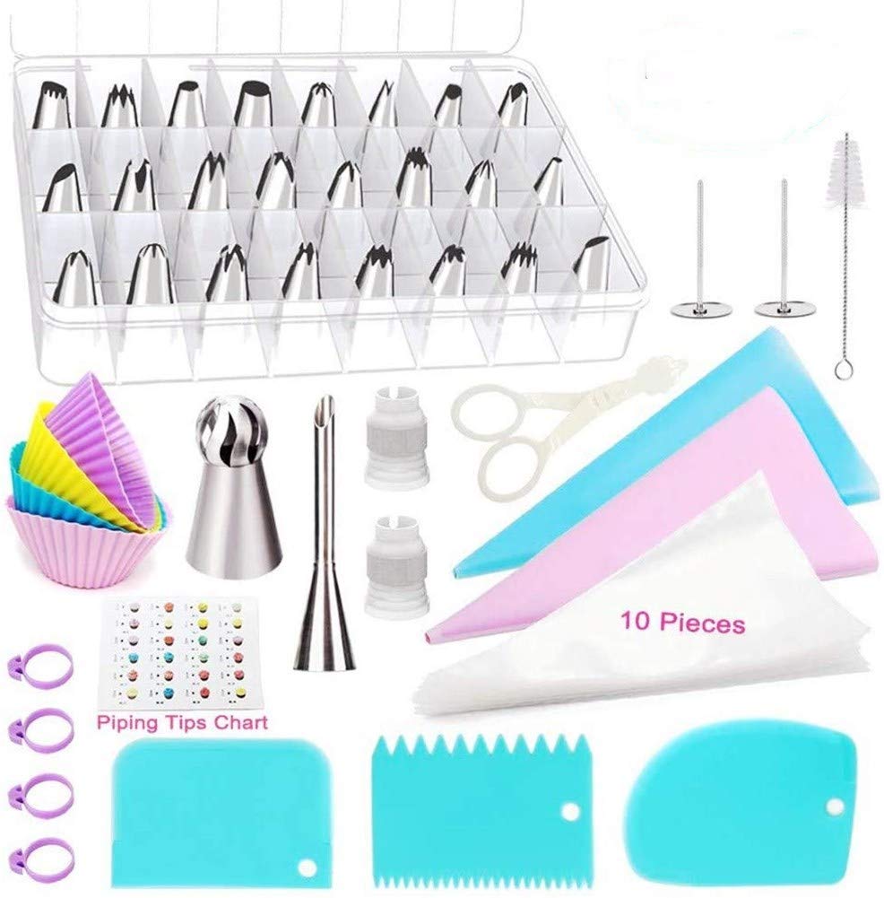 Kit de décoration de gâteaux pour réussir vos glaçages sans fuite avec douilles en inox