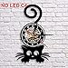 Produktbild txyang Cat Vinyl Record Designed Wall Clock Unique Home Room Wall Decor Best Gift for Him or Her Girlfriend or Boyfriend (Cats)