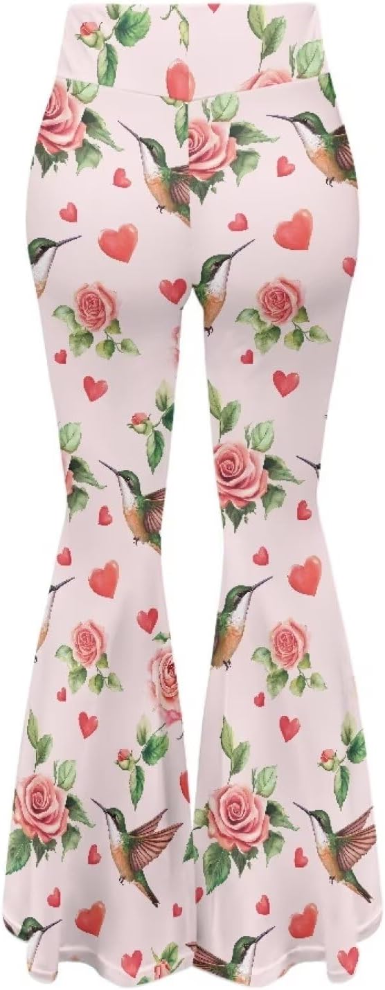 Yoga Bell Bottom Pants Flexibility Comfort Fit for Yoga Flare Palazzo Pants