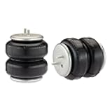 Firestone Airide Ride-Rite 2220 Rear Air Spring Kit fits 1994-2002 D/W 3500 Cab & Chassis w/o Factory Bed | Load Leveling Design | 5-100 PSI | Easy Installation