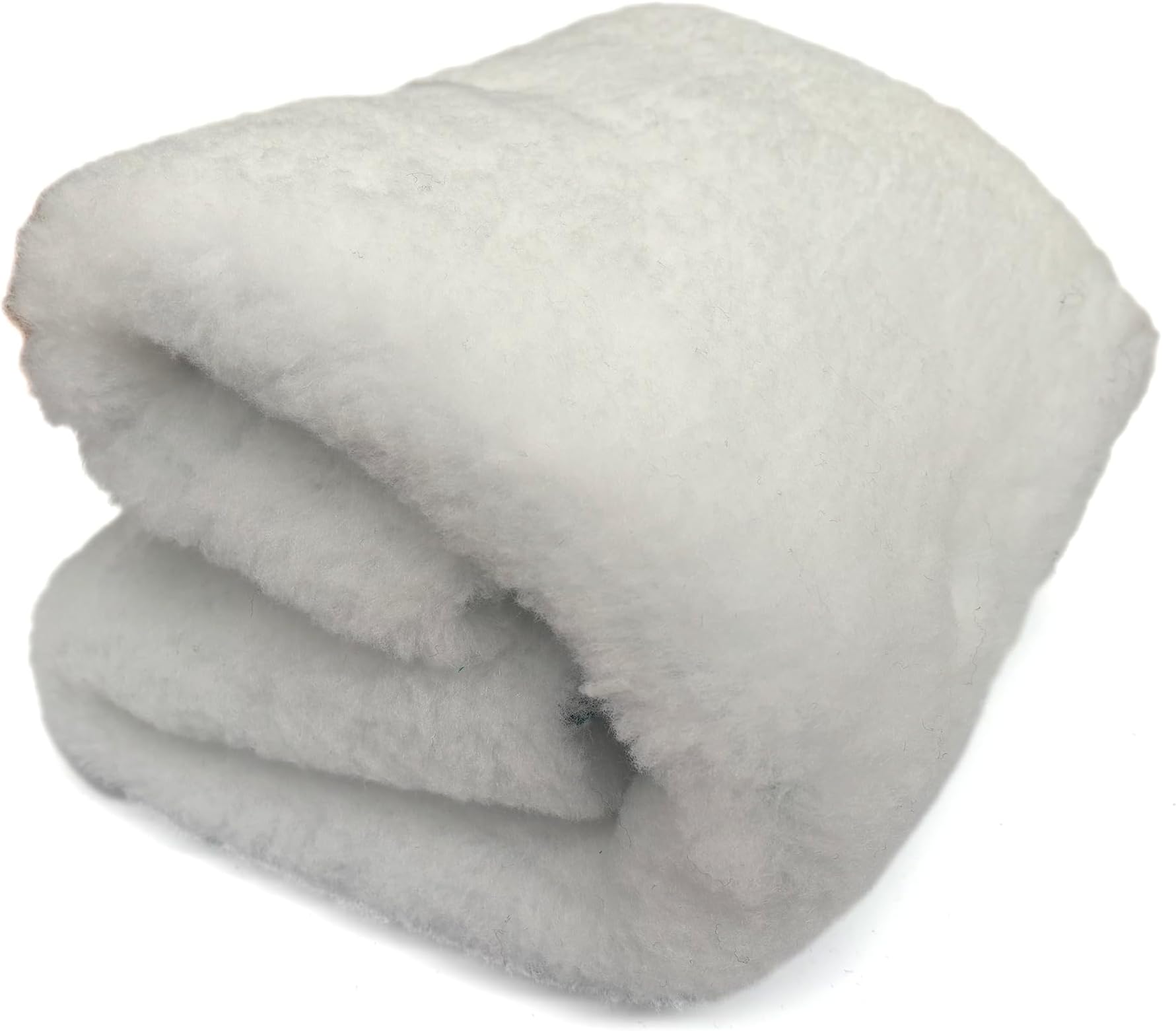 Premium Vet Bedding Quick Drying & Washable Fleece Vet Bedding for Puppys & Dogs - Dog Bed Ideal for Whelping - White 3m x 75cm