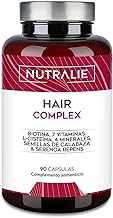 HAIR VITAMINS Biotin + Zinc + Selenium - [2022 AWARD] Hair Complex with L-Cysteine - 90 Vegetarian Capsules Nutralie