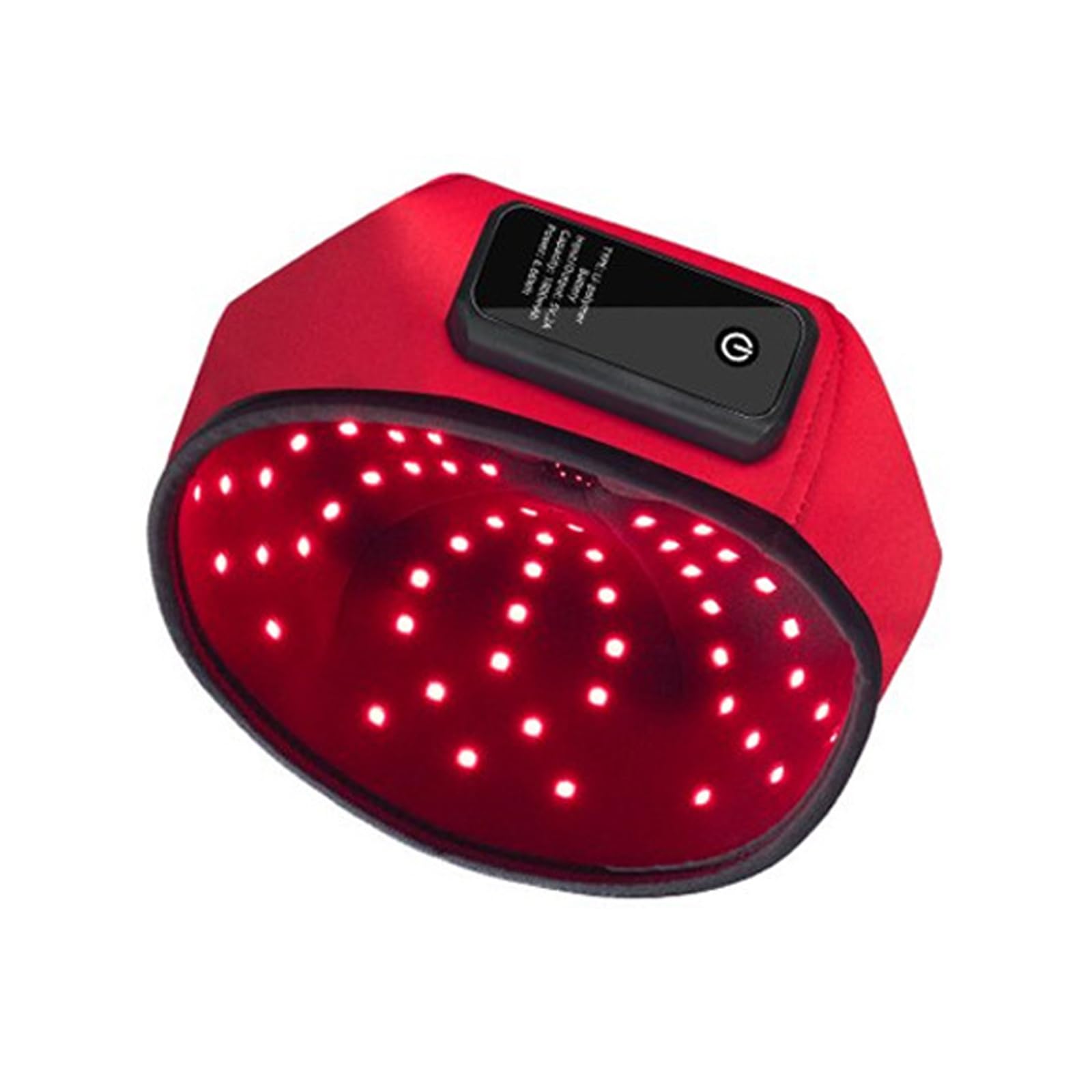 GOURIXIN Bonnet de Croissance des Cheveux de thérapie par la lumière Rouge, Casquette de Croissance des Cheveux, 120 LED 660nm 850nm Dispositif De Thérapie Proche Infrarouge Red