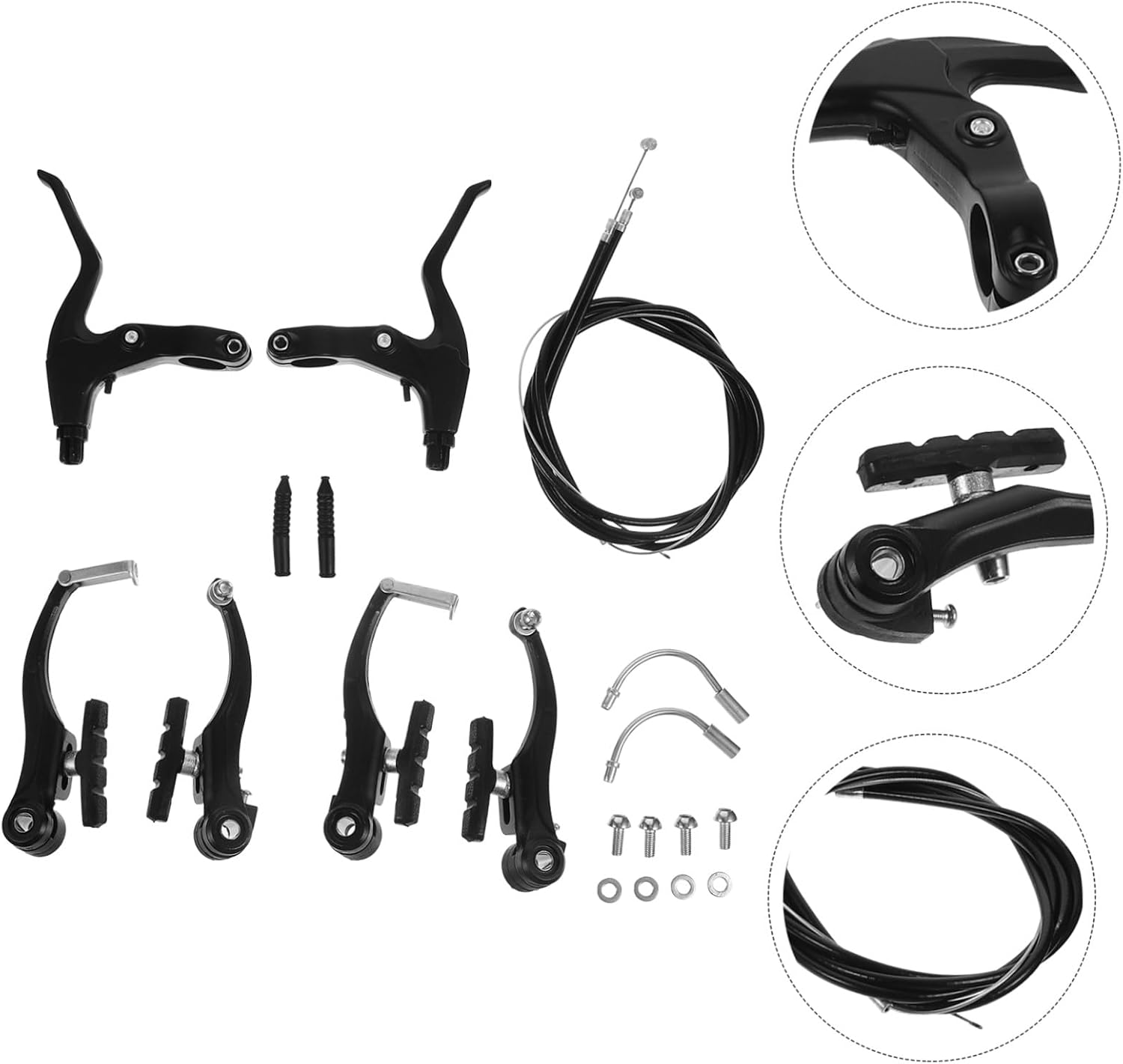 Cycling Brake Calipers Replacement Bike Brake Pads Bike Accessories v Kit for Road Mountain