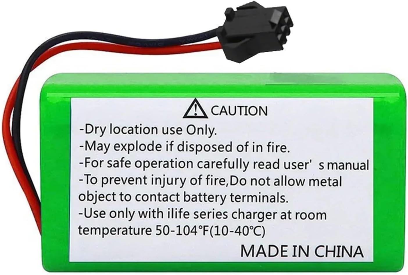 14.8V 3500mAh Vacuum Cleaner Battery, Compatible With Conga, 990 1090 Compatible With Ecovacs, N79S N79, Compatible With Eufy, Robovac 11S 12 15C，Clean The Parts