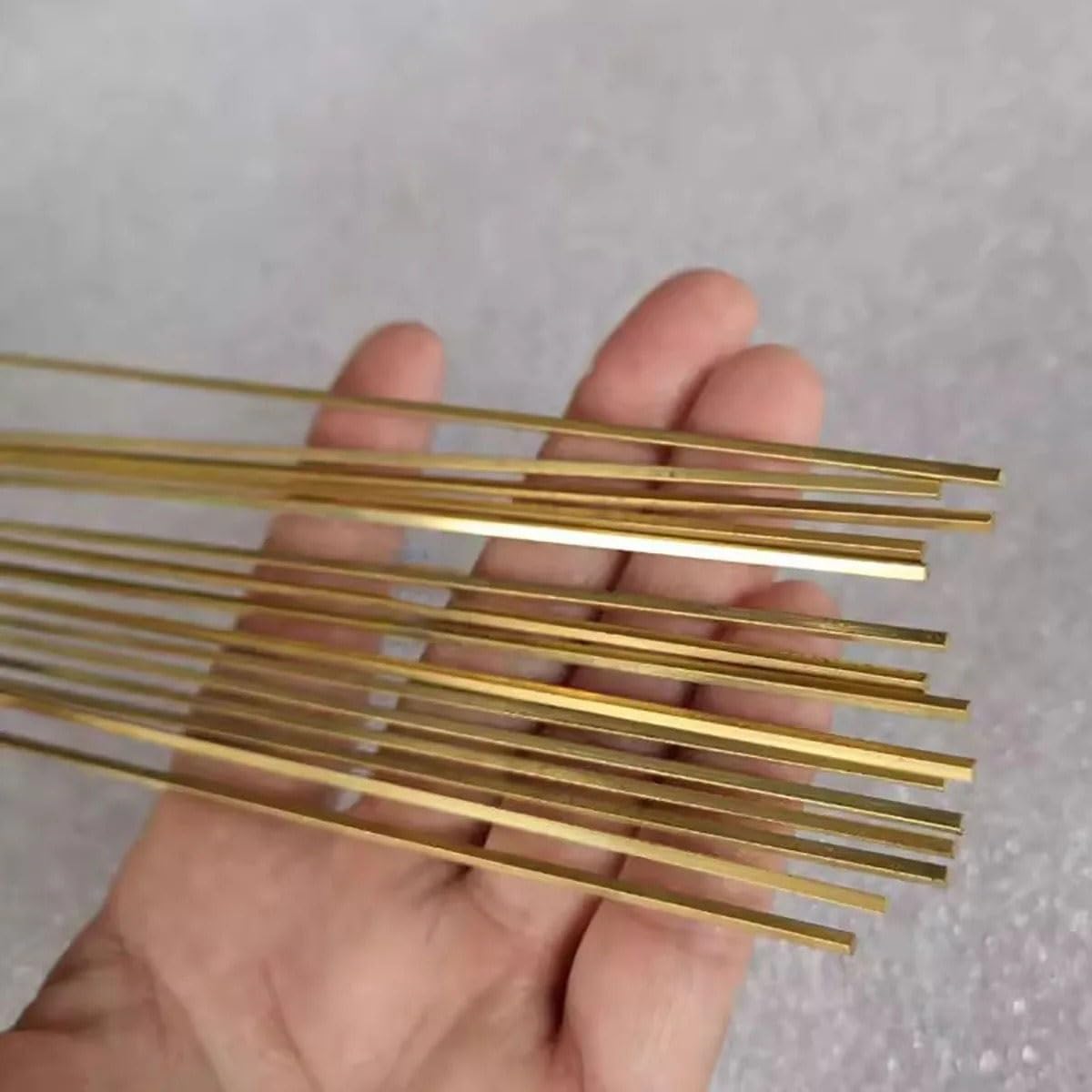 Barre carrée en laiton, tige fine, barre solide, 11 mm, 12 mm, 13 mm, 14 mm, 15 mm, longueur 500 mm Résistance(12x12x500mm)