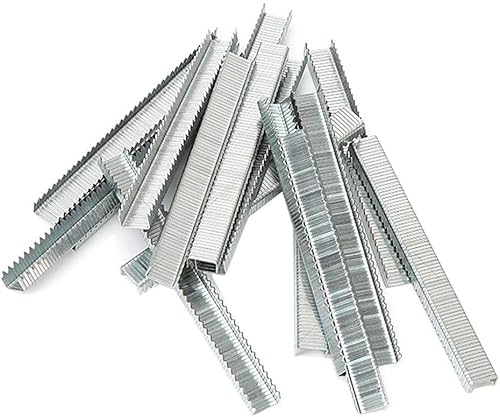 Miniatura 7 de Arrow ET501C - Pistola profesional inalámbrica 5 en 1 para grapas y clavos, negrorojo y grapas 506IP T50 de alta resistencia de 38 pulgadas para