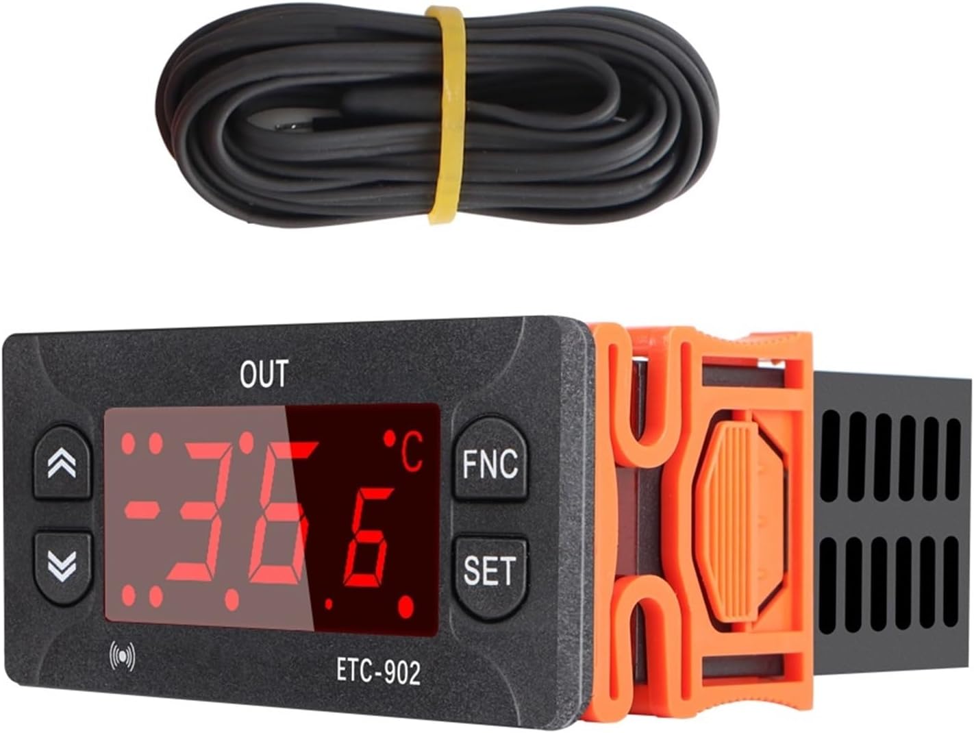 ETC-902 12V 24V 110V 8A/220V AC Digital Temperature Controller Thermostat Thermoregulator Incubator(110V)