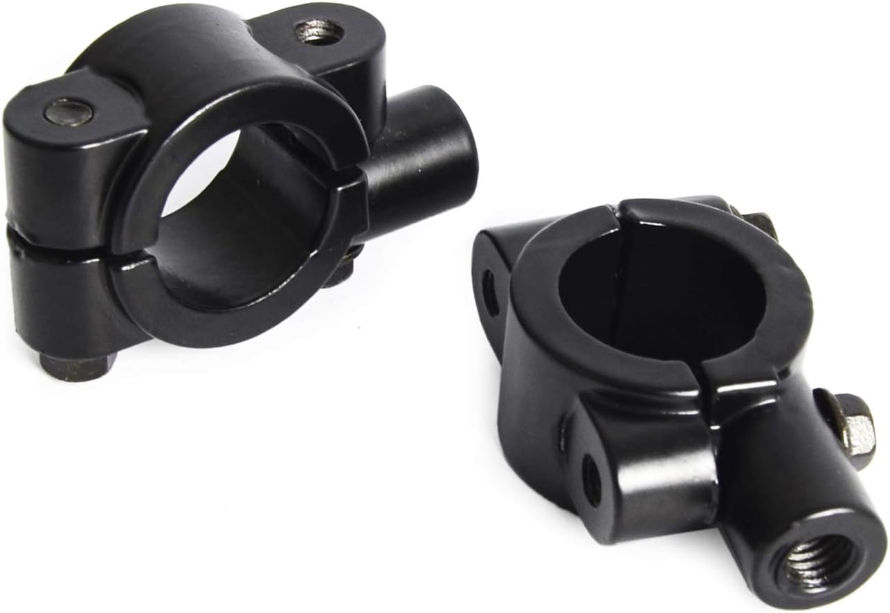 Topxome 7/8" Handlebar Mirror Mount Clamps Accessories