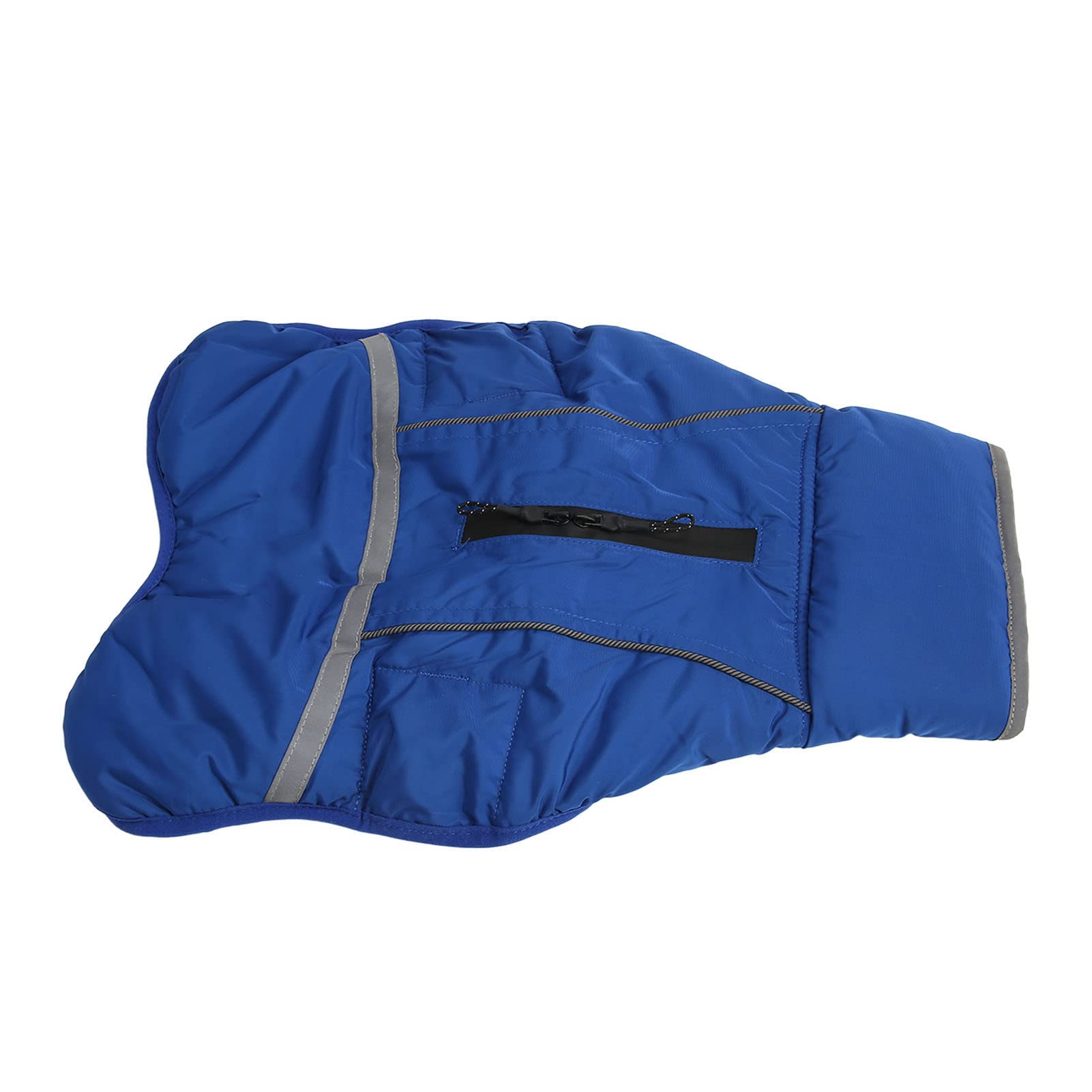 Vêtement chien imperméable bleu pour balades hivernales sûres XL