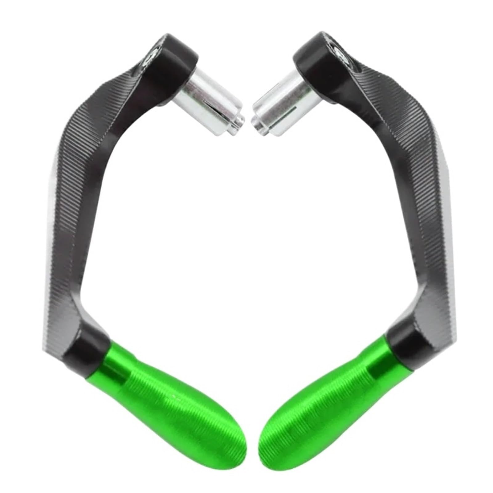 Blzmwd Green Motorcycle Lever Guards Handgrip For Ni&Nja 250 300 400 650 Z250 Z400 Z650 Z900 Motorcycle Aluminum Handle Bar Grips End Brake Clutch Lever Guard Handlebar