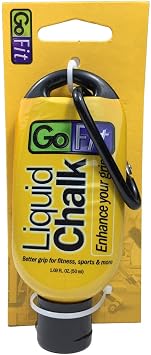 GoFit Liquid Chalk Enhanced Grip - Sport Chalk, 50 ml,White,GF-CHLK-50