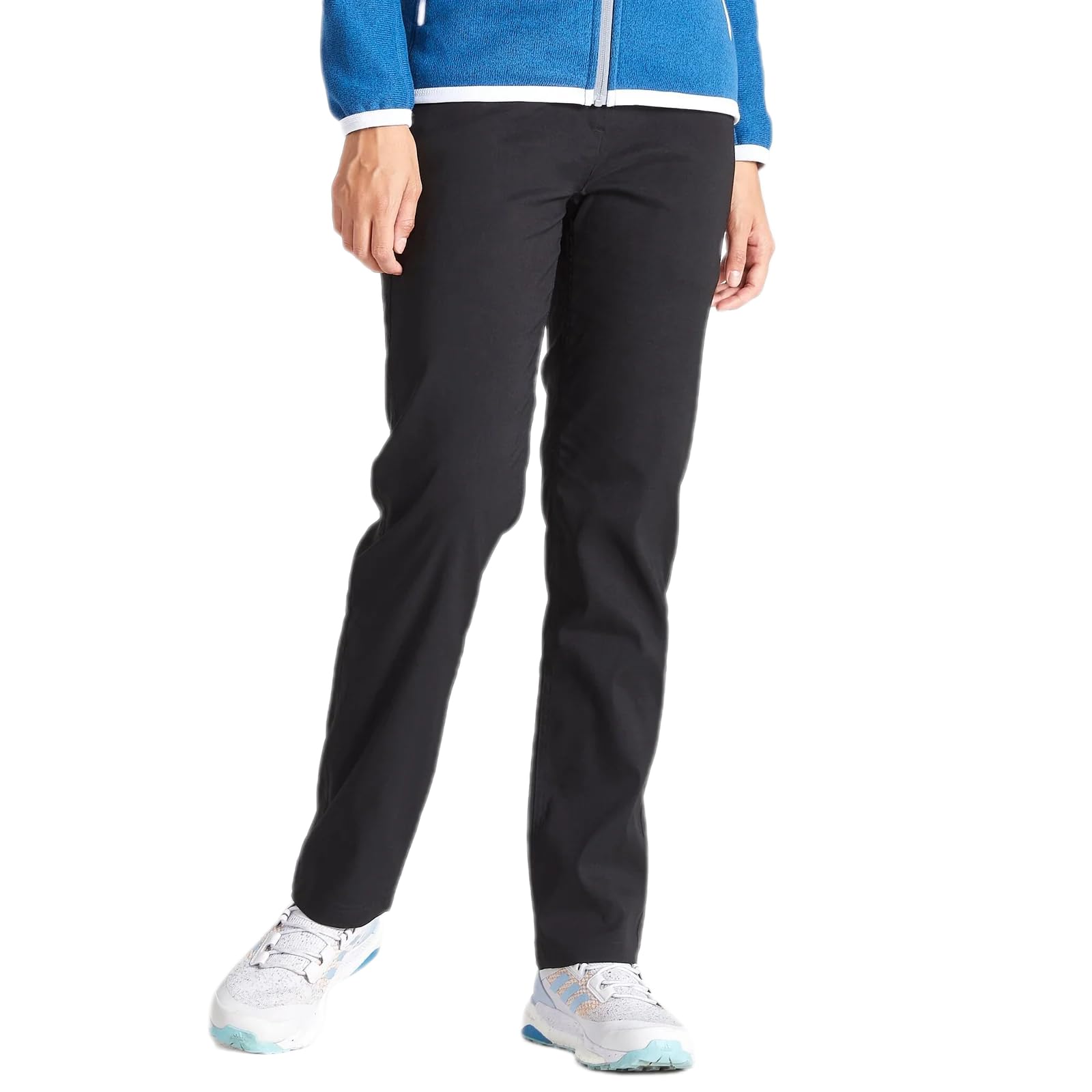 Craghoppers Womens Kiwi Pro Trousers Hiking Pants, Black, 14 Long EU