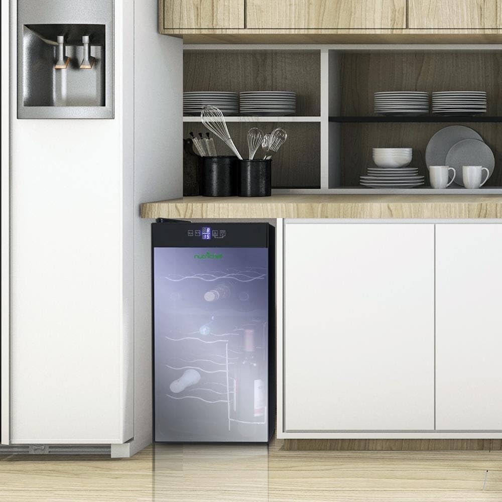 NutriChef PKTEWCDS1802 Wine Cooler in Kitchen Setting