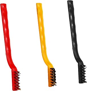 Kitchen Stove Brush, Efficient Wire for Deep Cleaning, Gas Cooktop Cleaner, Durable Plastic Handle, Range Hoods, Stove Tops, for Home Use, Professional Kitchen Cleaning
