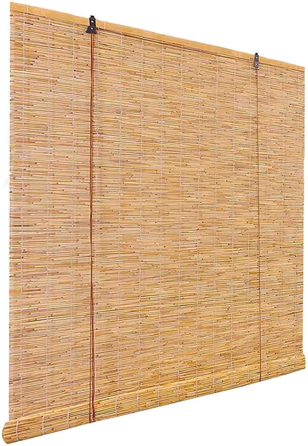 Bamboo Shades for Patio Natural Bamboo Blinds Roman Roller Blinds Retro Roller
