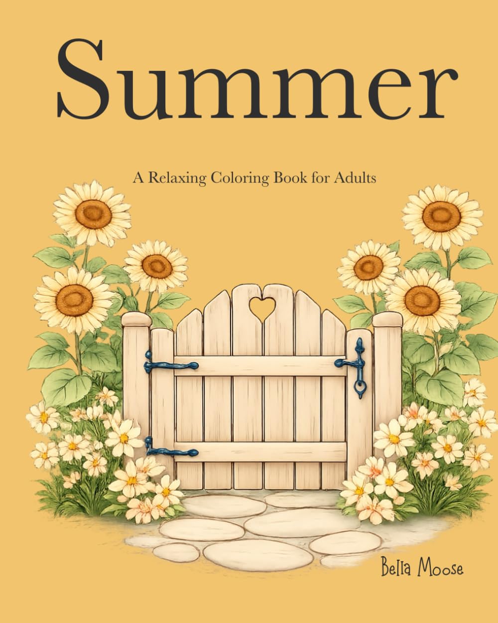 Summer: A Relaxing Coloring Book for Adults (Seasons)