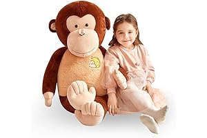 IKASA Plush Monkey Toy for Children - the Giant Monkey