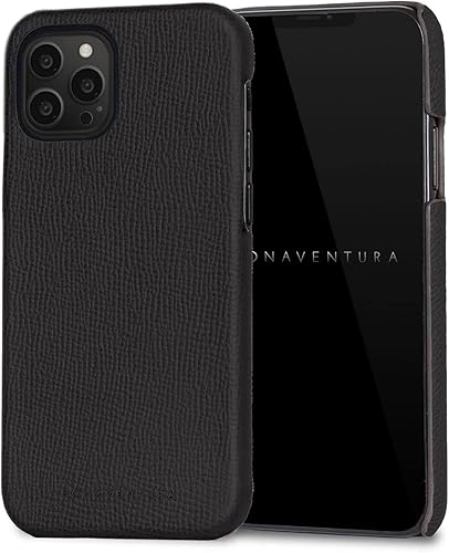 Vista 295 de BONAVENTURA Noblessa - Carcasa trasera [compatible con iPhone 12 Pro Max, Greige] BBCN12PM-GG