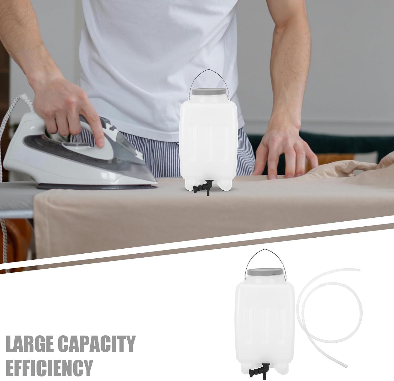 Replacement Steam Iron Water Bottle 3l Gravity Feed