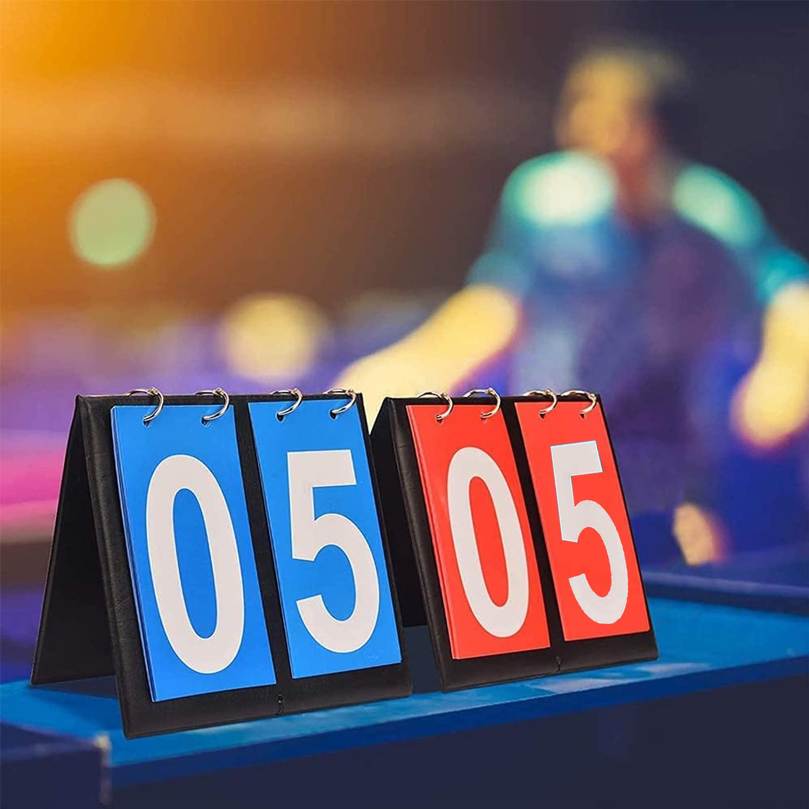 Marcador Deportivo Portátil, 2 Piezas, Dígitos para Resultados del Juego